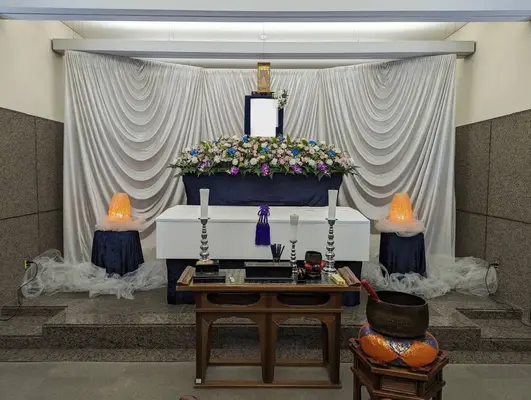 葬儀メモリアルセンターで葬儀を行なった写真