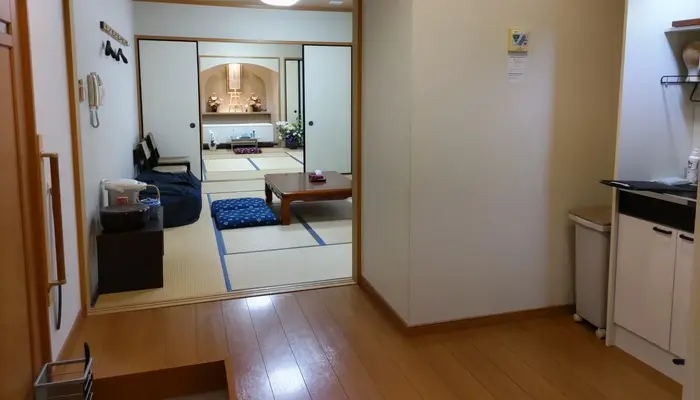 アシス(長岡京ホール)で葬儀を行なった写真