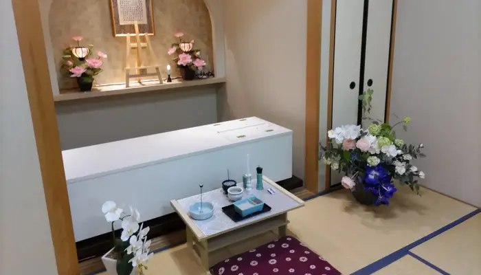 アシス(長岡京ホール)で葬儀を行なった写真