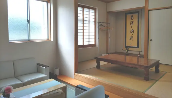 アシス（長岡京ホール）で葬儀を行なった写真