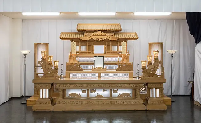 株式会社正光社（大井 正光会館）で葬儀を行なった写真