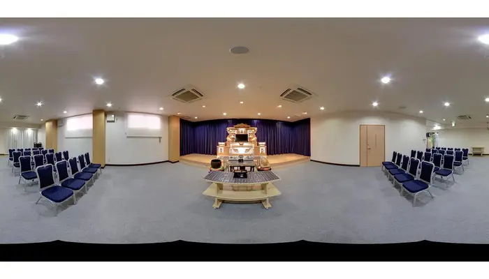 小さなお葬式 亀岡駅前ホールで葬儀を行なった写真