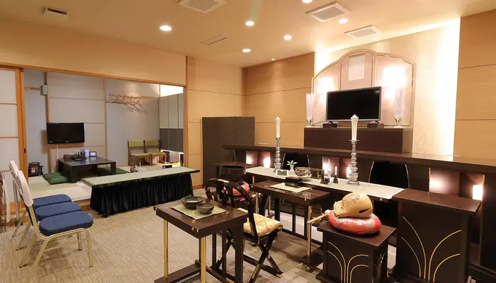 小さなお葬式 山科御陵ホールで葬儀を行なった写真