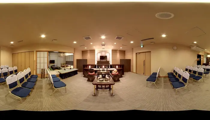 小さなお葬式 山科御陵ホールで葬儀を行なった写真