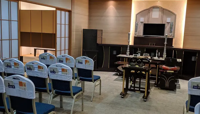 小さなお葬式 山科御陵ホールで葬儀を行なった写真