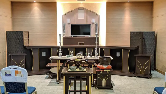 小さなお葬式 山科御陵ホールで葬儀を行なった写真