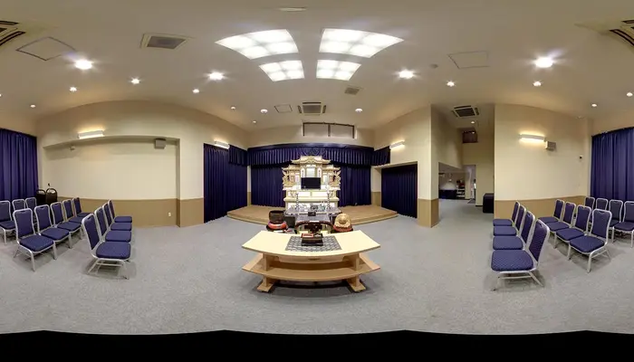 小さなお葬式 らくさいホールで葬儀を行なった写真