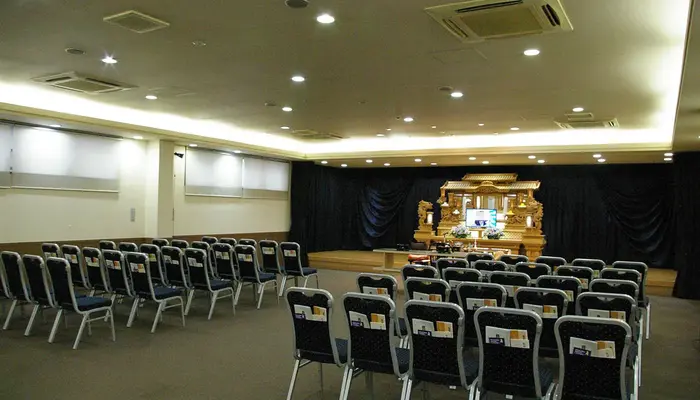 小さなお葬式 ふかくさホールで葬儀を行なった写真