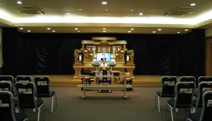 小さなお葬式 ふかくさホールで葬儀を行なった写真