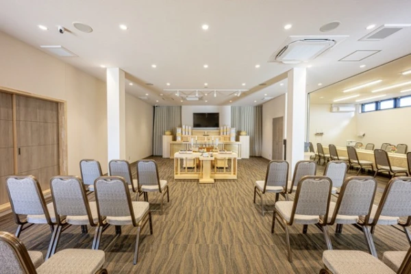 家族葬から社葬まで対応できる自社式場