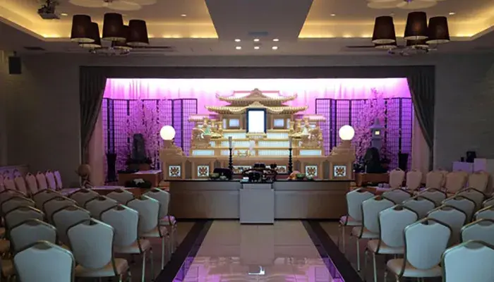 ぐんかんアモート北代田で葬儀を行なった写真