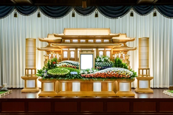 ぐんかんアモート若宮で葬儀を行なった写真