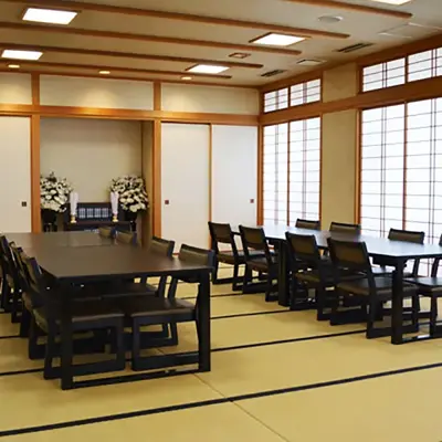 ぐんかんアモート若宮で葬儀を行なった写真