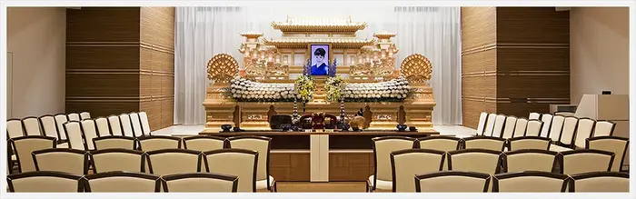 天国社（シティーホール沼田）で葬儀を行なった写真