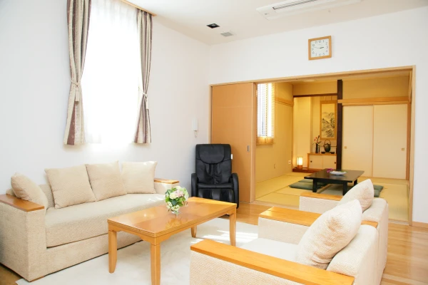 太田駅前メモリードホールで葬儀を行なった写真