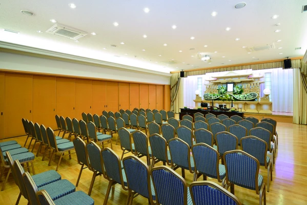 太田駅前メモリードホールで葬儀を行なった写真