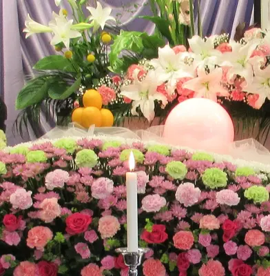 越谷北部葬祭で葬儀を行なった写真