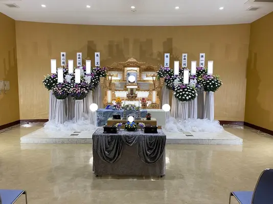 さいたま典礼 上尾ホールで葬儀を行なった写真