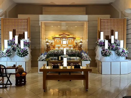 さいたま典礼 上尾ホールで葬儀を行なった写真