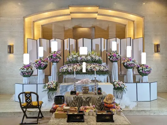 さいたま典礼　所沢ホールで葬儀を行なった写真