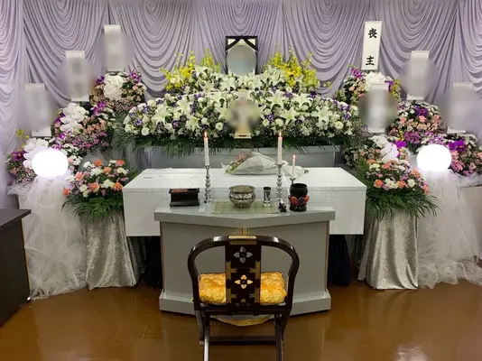 さいたま典礼　所沢ホールで葬儀を行なった写真