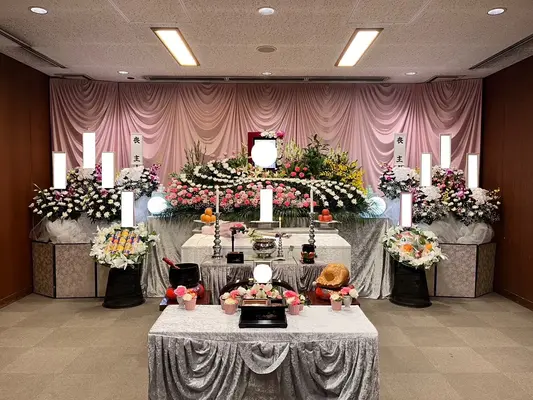 さいたま典礼　所沢ホールで葬儀を行なった写真