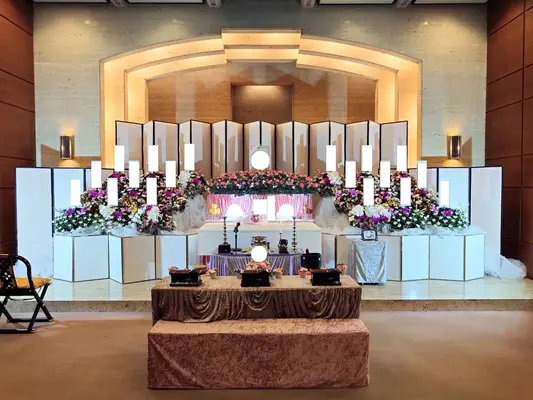 さいたま典礼　所沢ホールで葬儀を行なった写真