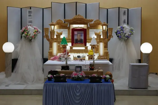 支援葬祭で葬儀を行なった写真