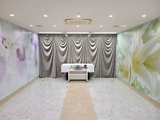 支援葬祭で葬儀を行なった写真