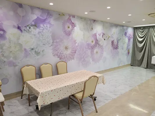 支援葬祭で葬儀を行なった写真