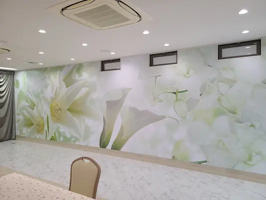 支援葬祭で葬儀を行なった写真