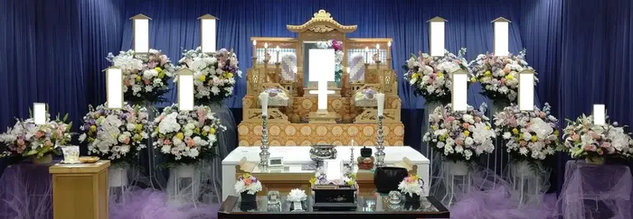 しののめの里で葬儀を行なった写真