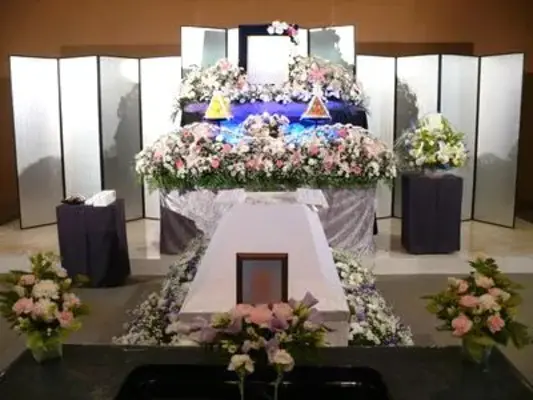 セレモニーユニットで葬儀を行なった写真