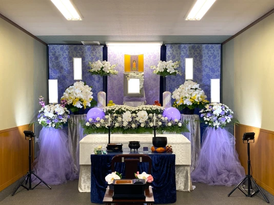 葬祭センター美創で葬儀を行なった写真