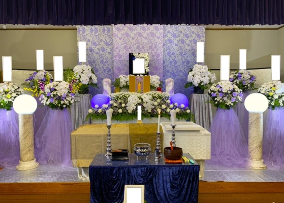 葬祭センター美創で葬儀を行なった写真