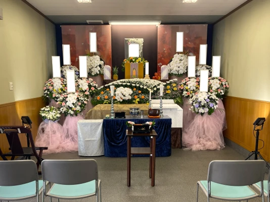葬祭センター美創で葬儀を行なった写真