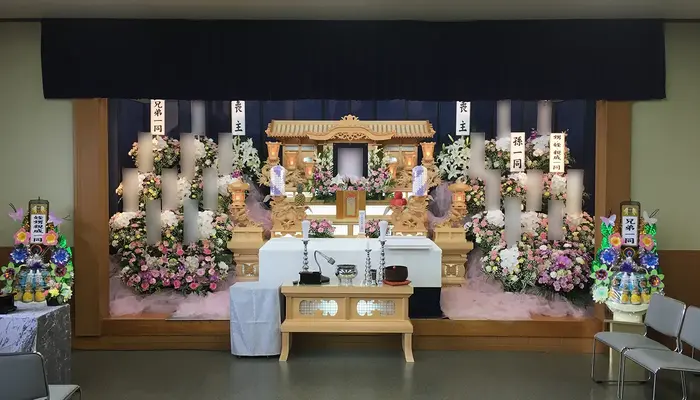 葬祭センター美創で葬儀を行なった写真