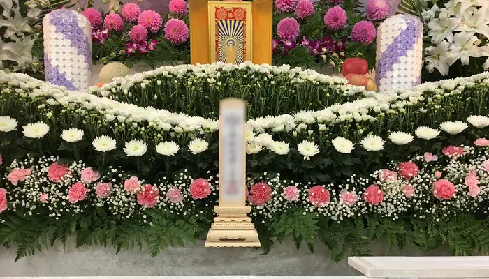 葬祭センター美創で葬儀を行なった写真