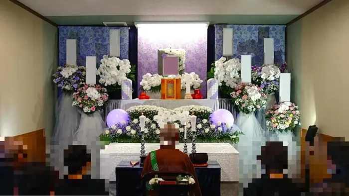 葬祭センター美創で葬儀を行なった写真