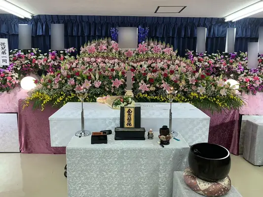 てんしょう葬祭で葬儀を行なった写真