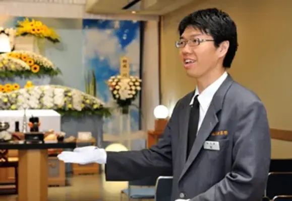 花勝葬祭で葬儀を行なった写真