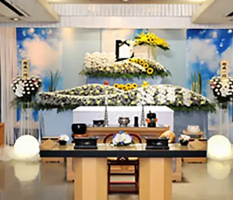 花勝葬祭で葬儀を行なった写真