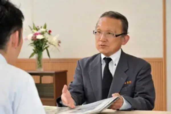 花勝葬祭庄和店で葬儀を行なった写真