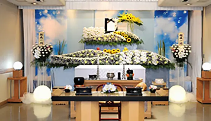 花勝葬祭庄和店で葬儀を行なった写真