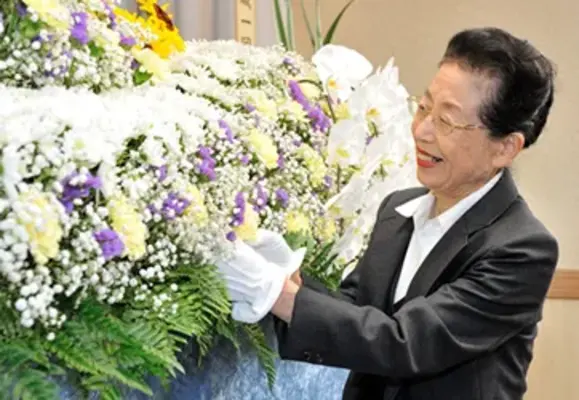 花勝葬祭庄和店で葬儀を行なった写真