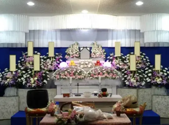 花恒東松山支店で葬儀を行なった写真