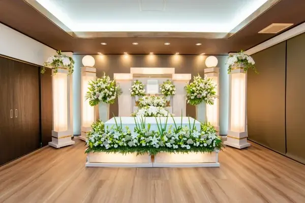 有限会社福島造花店（セレモニーホール花そうそう）で葬儀を行なった写真