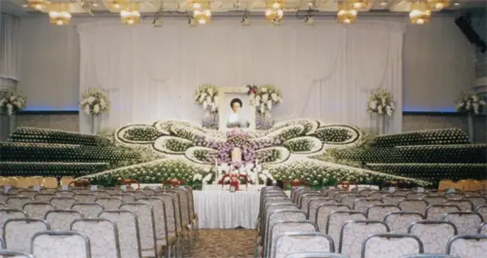 有限会社福島造花店（セレモニーホール花そうそう）で葬儀を行なった写真