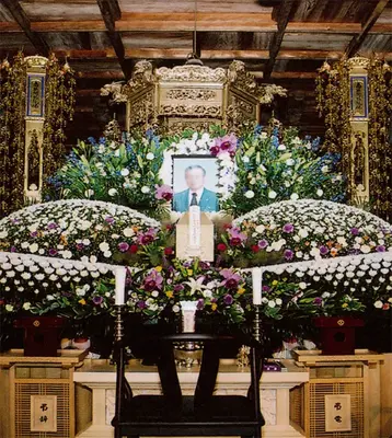 有限会社福島造花店（セレモニーホール花そうそう）で葬儀を行なった写真