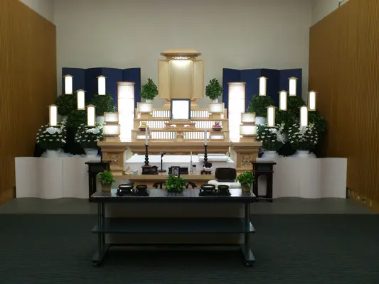 みやび祭典で葬儀を行なった写真